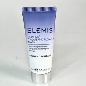 Elemis Peptide4 Thousand Flower Mask Pores Gently Exfoliate Travel .5oz 15ml New